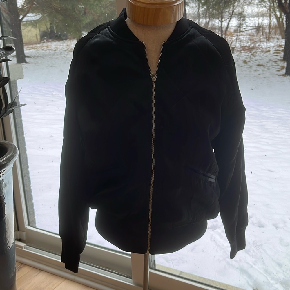 EUC IRO Jeans quilted bomber jacket